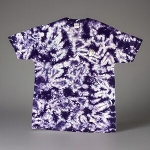 40's & SHORTIES PURPLE DRANK SODA TIE-DYE MENS STREETWEAR SHIRT LARGE